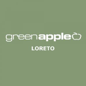 Aumentare le vendite in negozio con l'SMS - Green Apple Logo